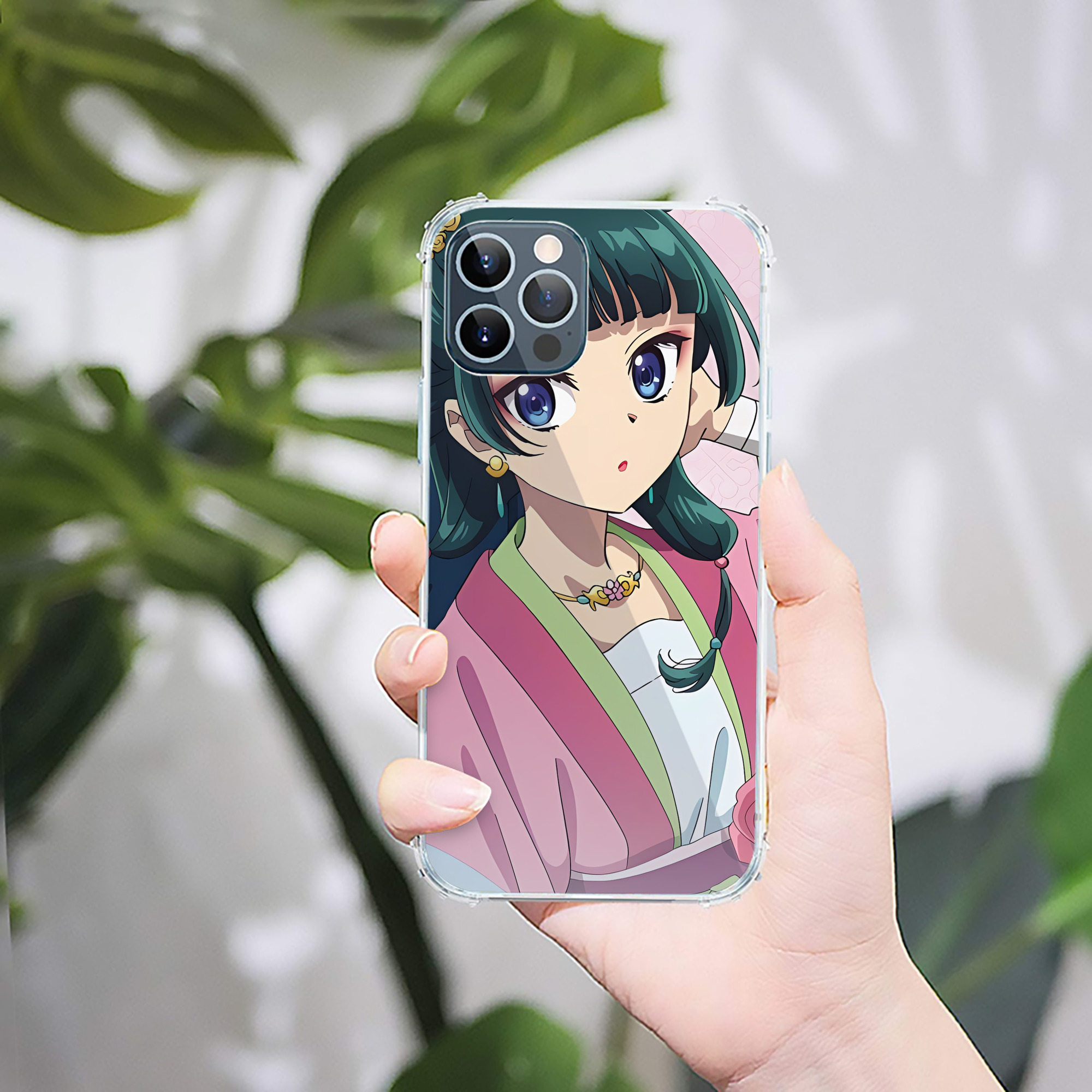 （画像用） 薬屋のひとりごと The Apothecary Diaries 【iPhone 12シリーズ対応】透明スマホケース（クリアソフトケース）